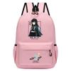 Student School Demon Slayer Print Backpack Casual Waterproof Small Bag