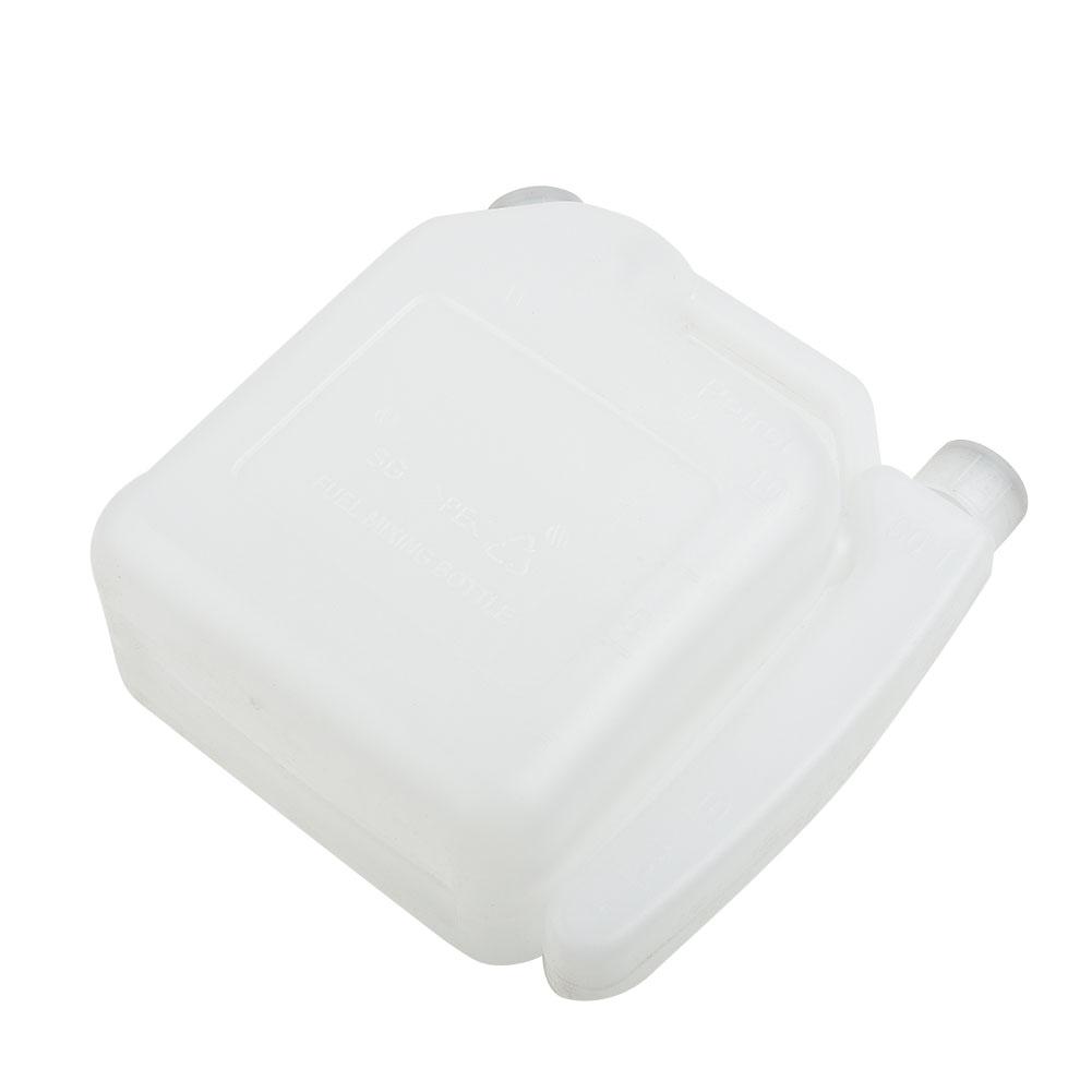 Oil Petrol Mixing Bottle Tank 1.5L 2 Strokes For Trimmer Chainsaw 1:25 Container