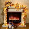 Autumn Decorations Leaf Light Garden Lights Christmas Leaves Decoration