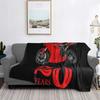 Quartararo Motogp El Diablo 20 French Motorcycle Racing Moto Blanket Flannel Throw Blanket Bedspread for Bed Room Picnic Couch