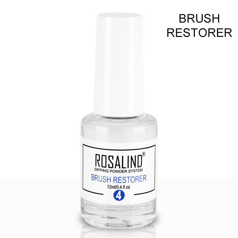 ROSALIND 10g Proszek do zanurzania Nail Natural Color Holograficzny brokat Nail Art Powder Nie ma potrzeby utwardzania lampą