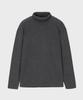 Basic House Uni Sakariba Turtleneck Long Sleeve T-Shirt Charcoal Lwts7101