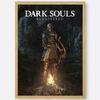 Gra D-Dark Souls 3 2 Plakat Sztuka HD samoprzylepny wodoodporny dom salon sypialnia bar estetyczna dekoracja