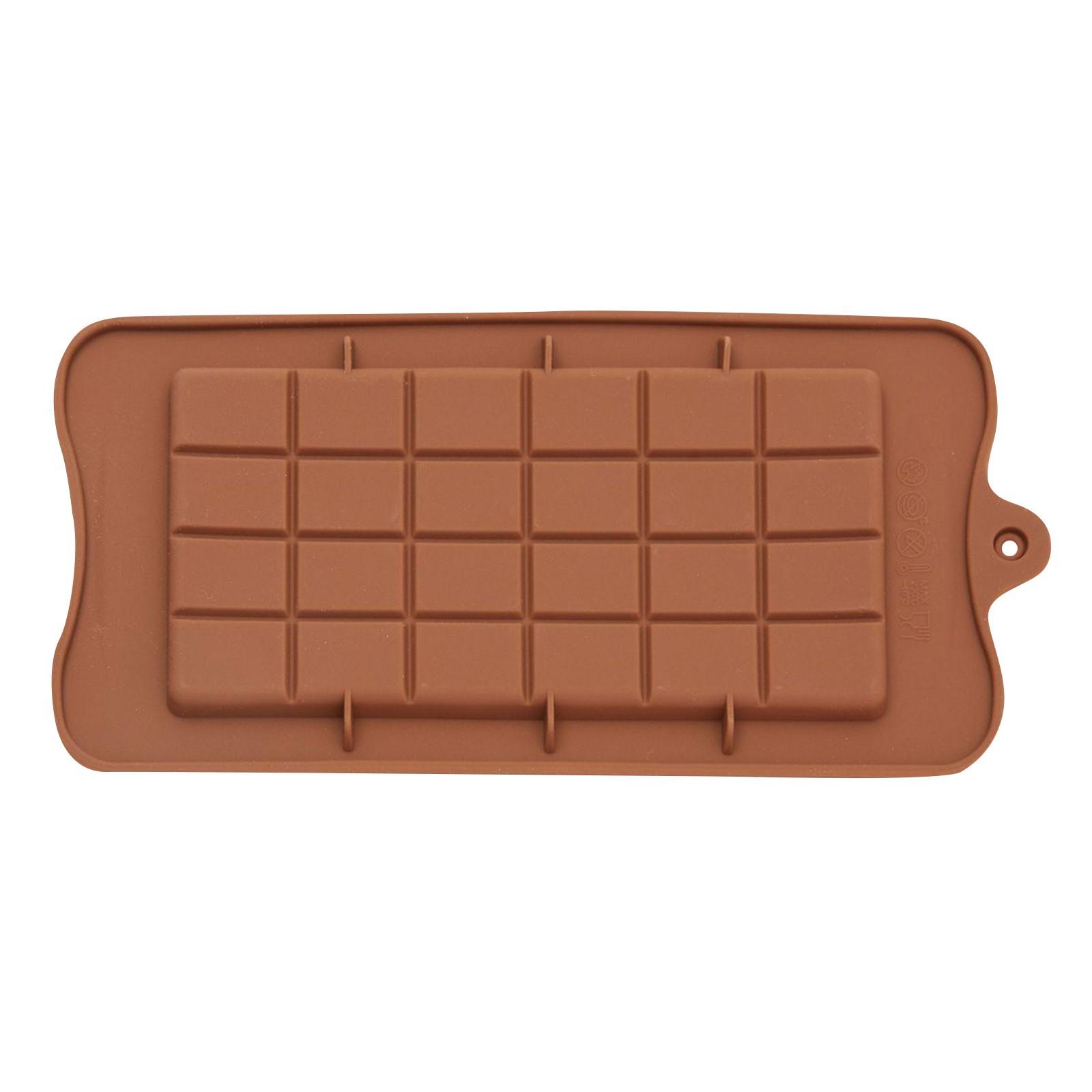 

4 упаковки силиконовых форм для шоколадных батончиков и кухонных аксессуаров One Size