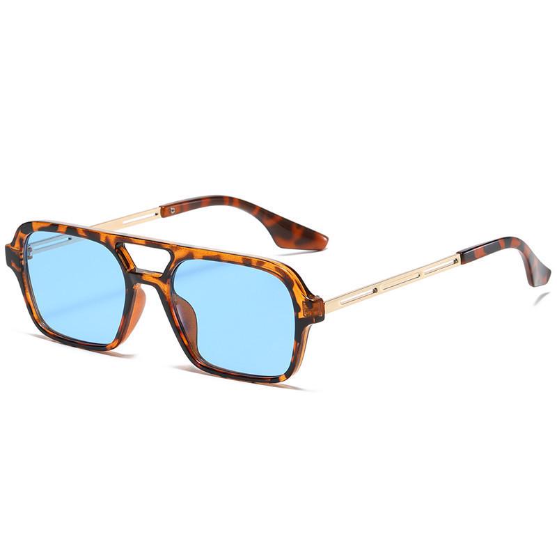 Trendy Women's Retro Round Frame Anti-UV Sunglasses