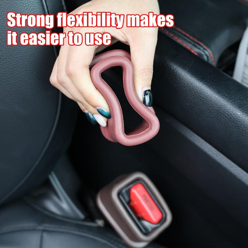 Car Seat Belt Buckle Cover Anti Scratch Seatbelt Button Protector Seat Belt Protection Cover Car Interior Accessories