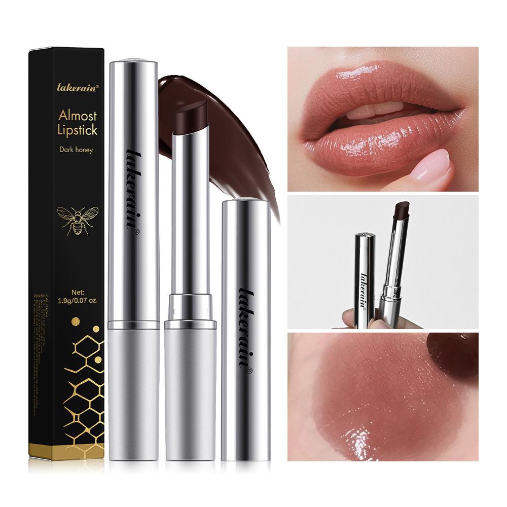 Black Honey Moisturizing Lipstick – Vitamin E Hydrating Lip Balm with Honey Extract, Nourishing & Long-Lasting Lip Care for Soft, Supple Lips