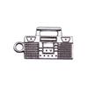 Musical Charms Multi Color Alloy Guitar Pendants For Music Themed Jewelry Making