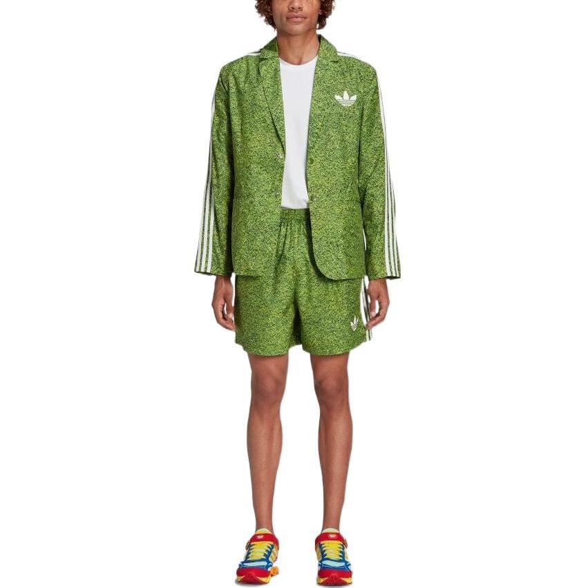 adidas Originals Kerwin Frost Collection Business Suits Men's Grass Green Suit Collar Moderate Other HI5686