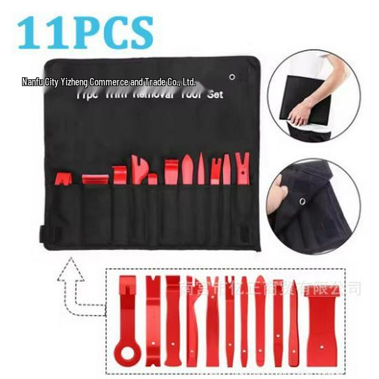 Cross-Border Automotive Tool Kit for Plastic Parts Removal: Ideal for Car Audio, Bumpers, Dashboards, and Interior Clips.