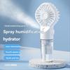 Handheld Fan Tragbare Wiederaufladbare Befeuchtung