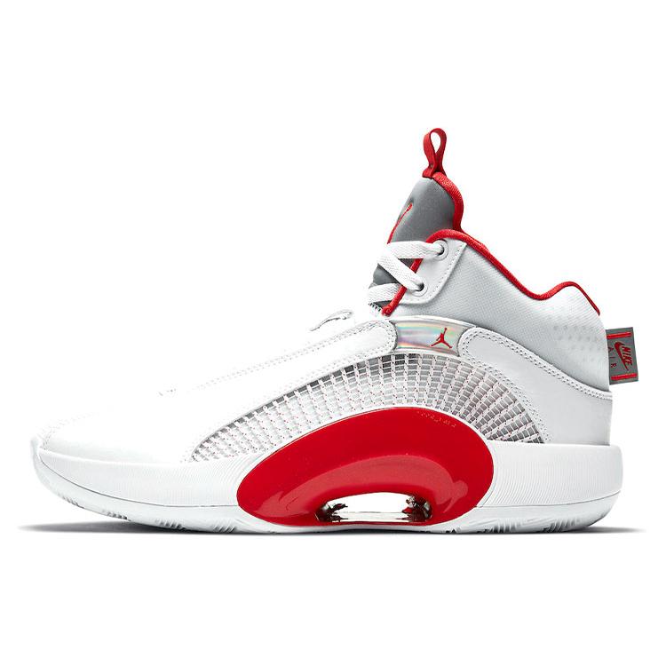 New JORDAN Xxxv Fire Red White Sole CQ4228-100