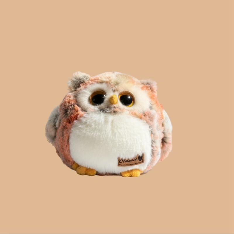 Animal Plush Owl Toy With Pp Cotton Filling For Kids And Teens Gift