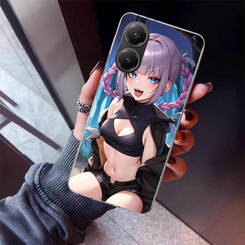 Nazuna Nanakusa Anime Phone Case For Xiaomi Poco X7 X6 X5 Pro F7 Ultra Redmi 15C 15 13 13C 12 12C 10 10A 10C 9 9A 9C 9T Shell Po