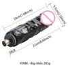 FREDORCH Sex Machine Attachment 3XLR 3PRONG Attachment Dildo For Women and Men Sex Masturbation Love Machine Dildo Sex Toys