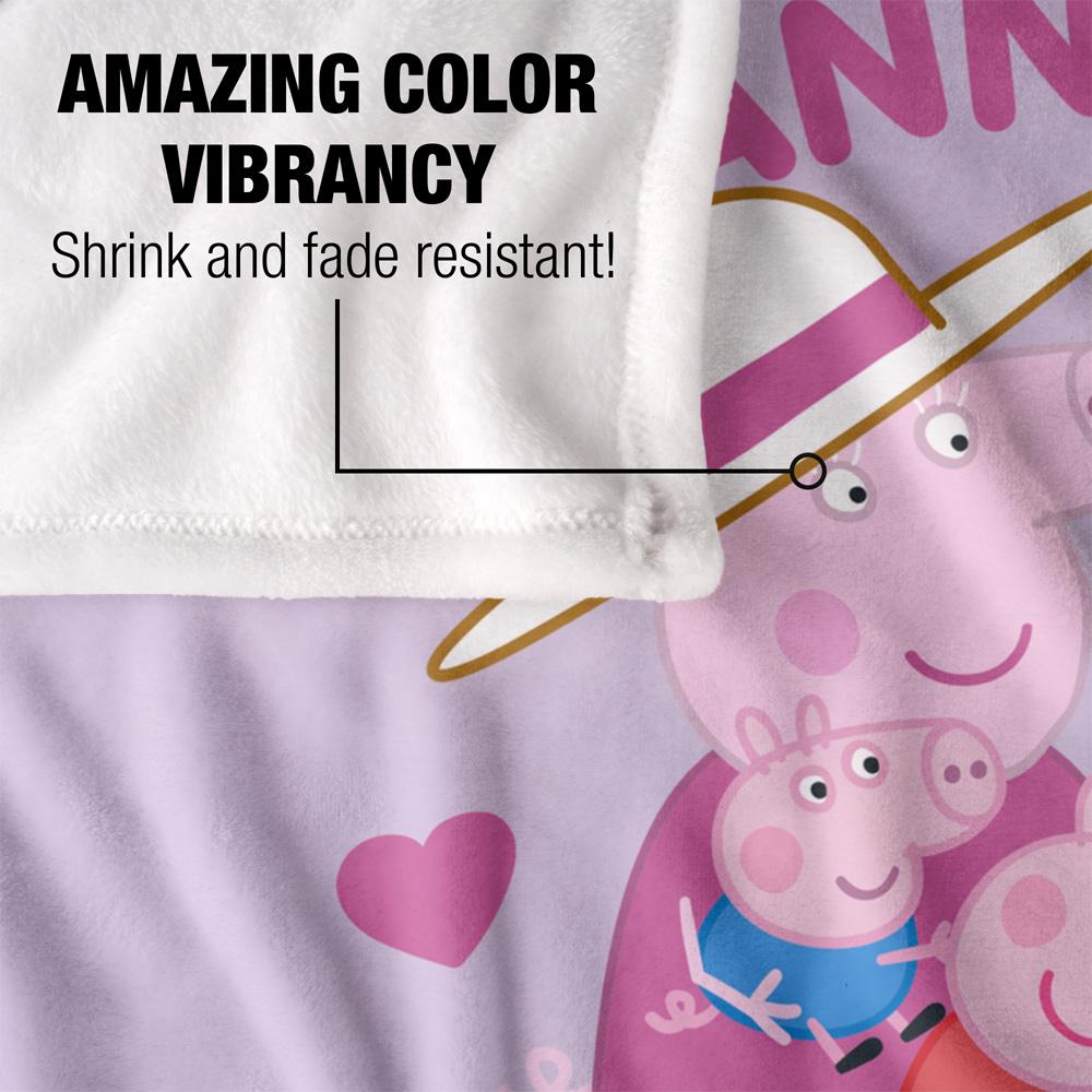 Peppa Pig Granny To Be Granny Pig Blanket