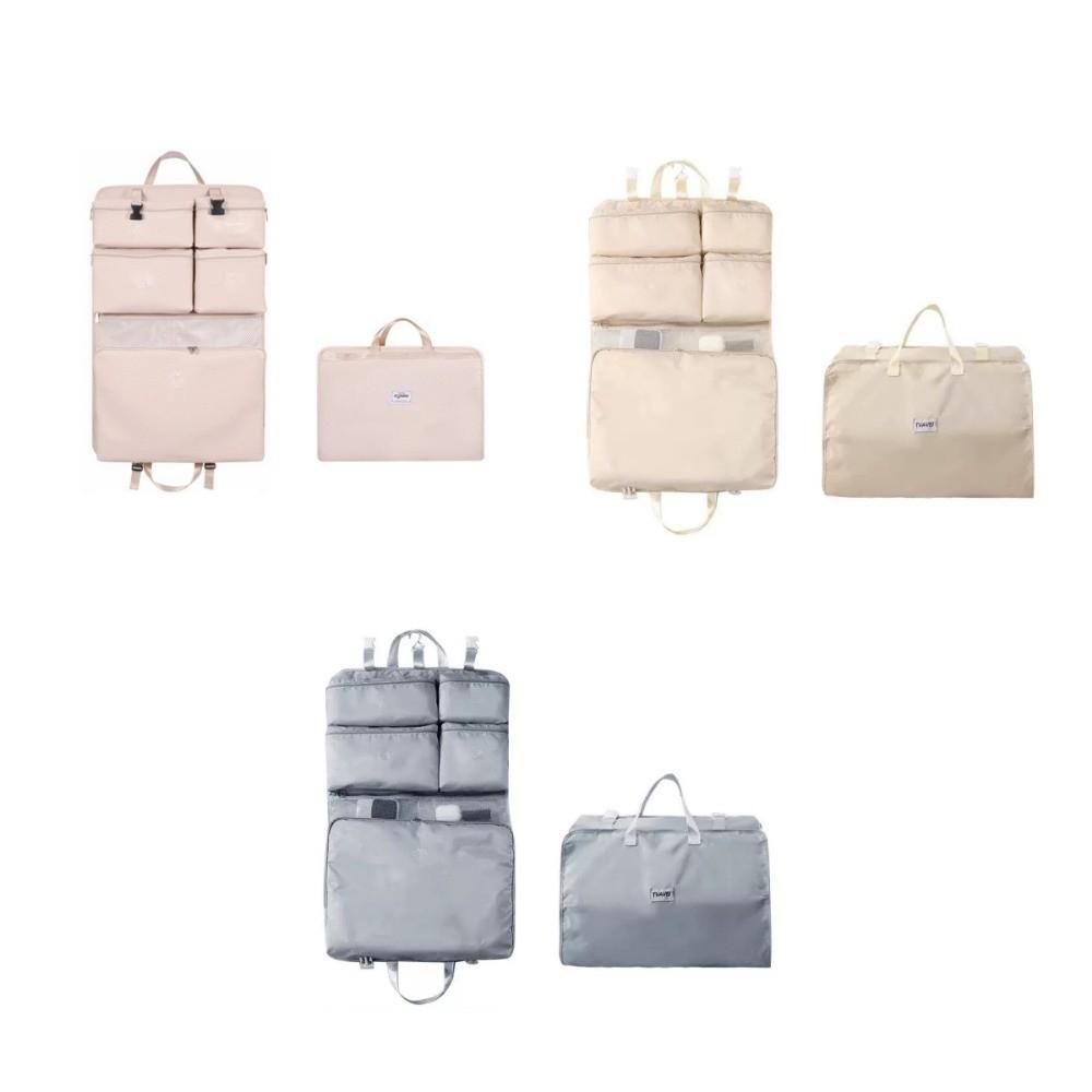 Hanging Luggage Organizer Pouch Foldable Dustproof Suitcase Clothes Storage Bag Large Capacity Washable Packing Cubes