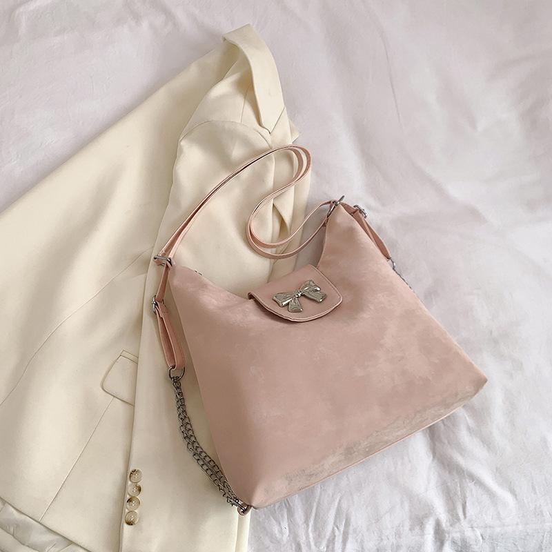 Korean Style Fashion Large Capacity Casual Commuting Backpack for Women New Spring and Summer Niche Simple Single-shoulder Cross-slide Bag