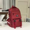 Schoolbag New Student School Bag Male Large Capacity Junior High School High School College Student Campus Couple Computer Backpack