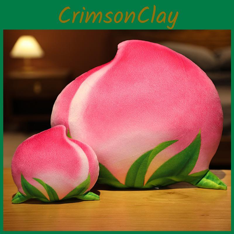 Cartoon Honey Peach Plush Toys Good Fortune Symbols Special Gifts Occasions