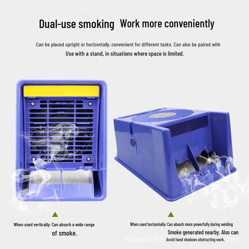 Soldering Iron FA-400 Fume Extractor Fan - Smoke Filter Exhaust for Industrial Use