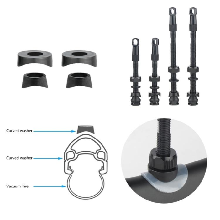 Durability Aluminum Valves Stem Reliability Aluminum Alloys Valves for Enthusiasts and Professional Cyclists