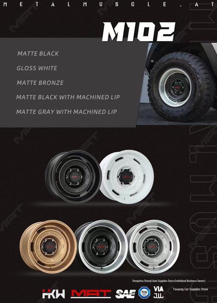 Touareg Compatible Tank 300 Modified Wheels for Youqixia MA Wrangler Off-Road Use