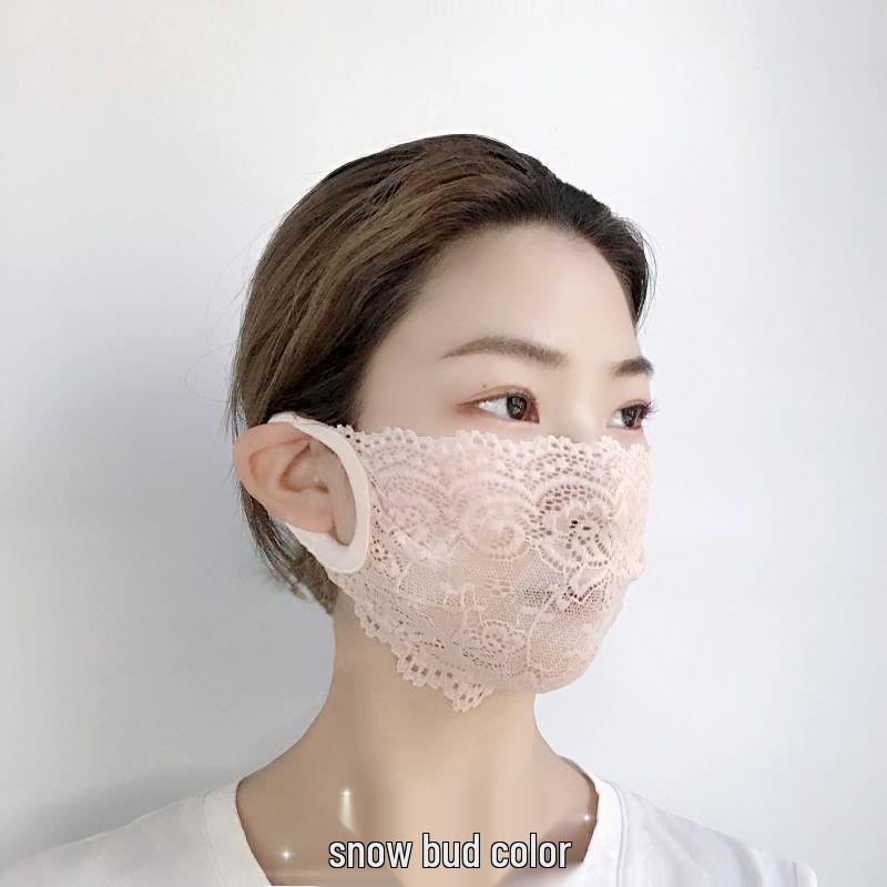 Women's Breathable Summer Mesh Sun Protection Face Mask