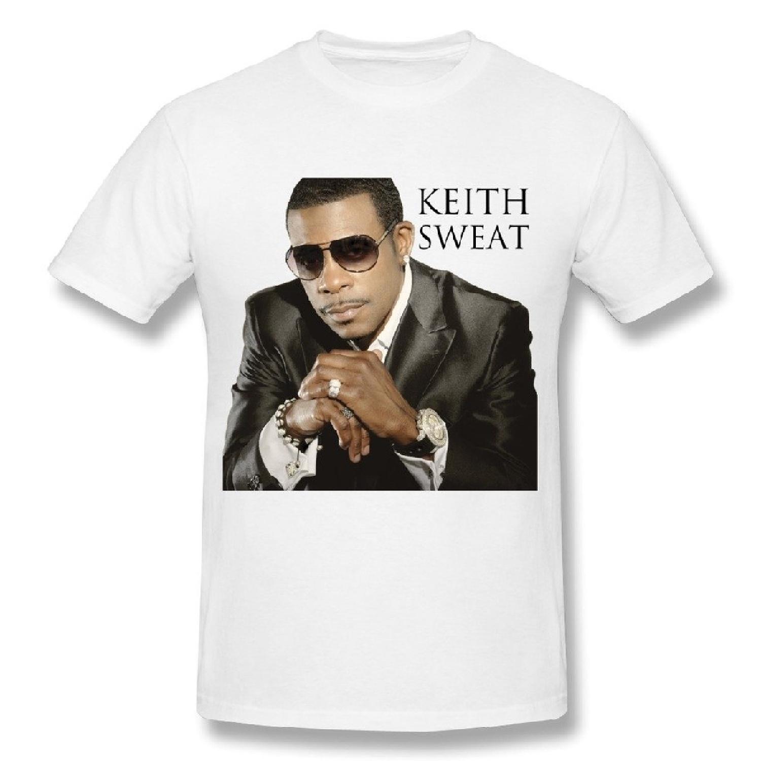 LQQ American R&b Singer Keith Sweat Fan Logo T Shirt For Men White M XXXXXL белый
