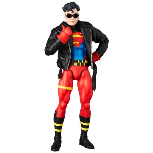 MAFEX No. 232 SUPERBOY RETURN OF SUPERMAN Action Figure, Approximately 150mm Tall, Non-scale, Pre-painted