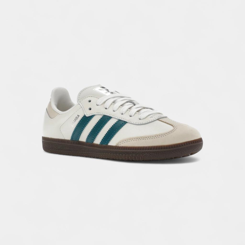 adidas Samba OG Cloud White Legacy Teal (Women's)