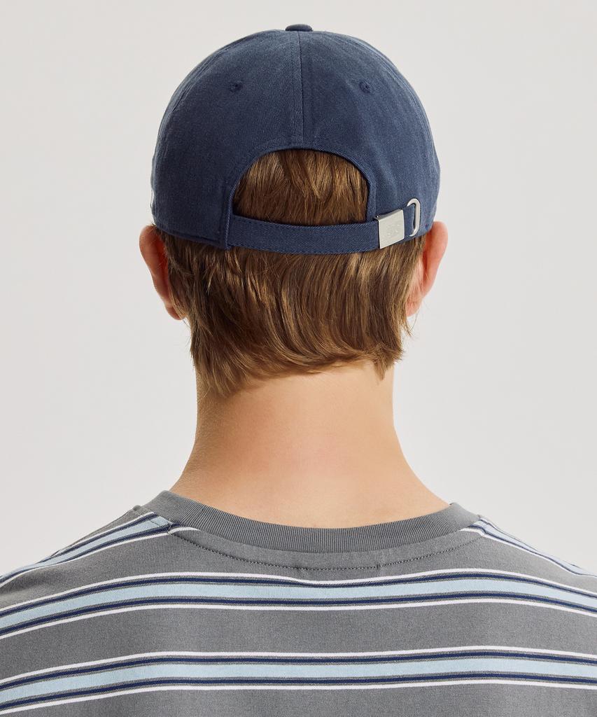 Nyuballanseu Nbgdgf1102 / Letter Logo Ball Cap (Navy)