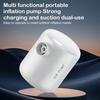 Mini Air Compressor with LED Light Cordless 4Kpa 4-outlet Nozzle Quick Inflation and Deflation Portable Outdoor Camping Air Pump