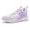 Scarpe da Basket 361 Big3 3.0 Pro Hangzhou Leno Ammortizzazione, Resistenti all'Usura Basse da Uomo Viola Pastello Chiaro 672231113-1