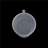 100Pcs Small Plastic Disposable Sauce Cups Food Storage Clear Package Box&Lid