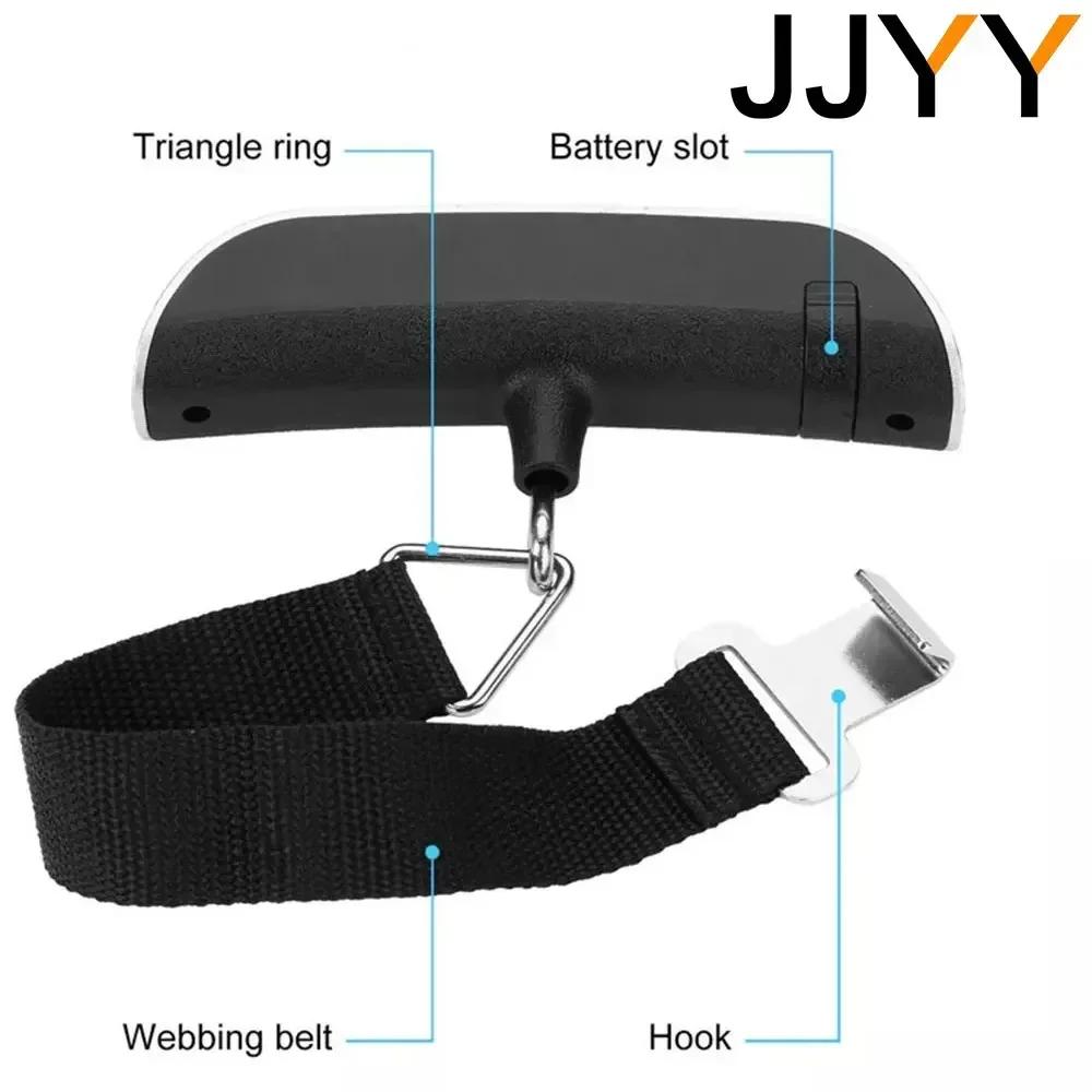 JJYY Multi-Purpose Digital Scale  50g-50kg / 0.11lb-110lb Portable Hanging Design for Suitcase, Luggage, Kitchen & Household Use