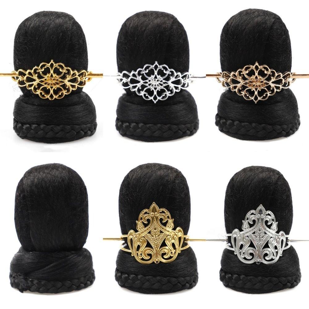 Hanfu Hairpin Hanfu Wig for Men Chinese Style Fake Hair Bun Ancient Style Hair Crown  Ming Dynasty