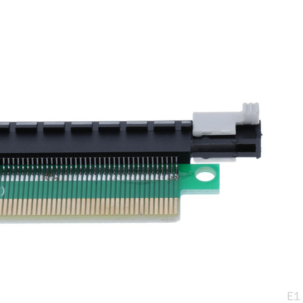 16X Riser Card PCI- X16 Video-Card Male to Female-Blue