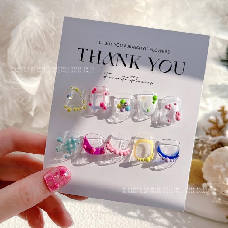Nails Caviar Beads Metal Nail Beads Micro Pixie-Beads for DIY Nail Art Charms
