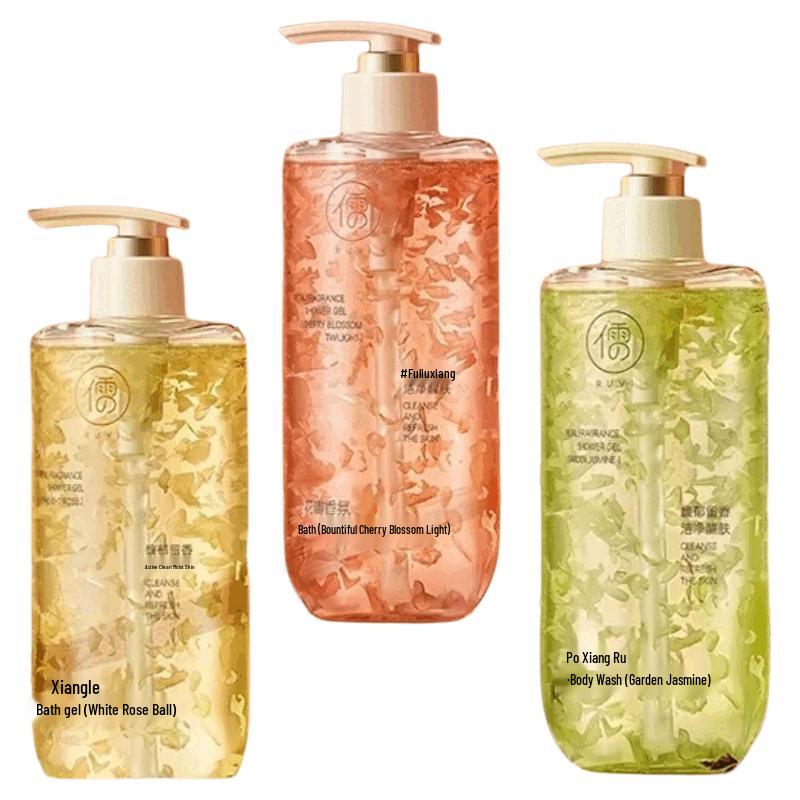 RUYI Petal Scented Shower Gel