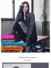 Women's Quick-Dry Slim Fit Hooded Jacket for Yoga and Sports, Long Sleeve Zip Cardigan for Autumn and Winter Fitness.