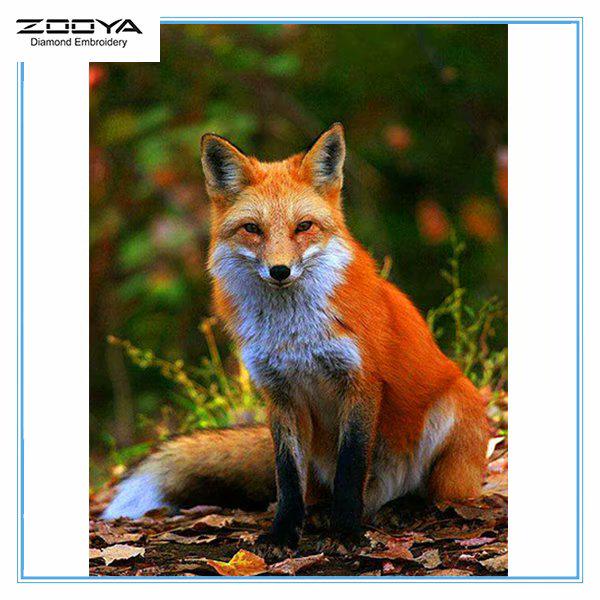 

ЗООЯ DIY 3D Алмазная картина животное лиса вышивка крестиком домашний декор