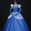 Premium Quality Gorgeous Princess Cinderella Cosplay Costume For Women With Accessories