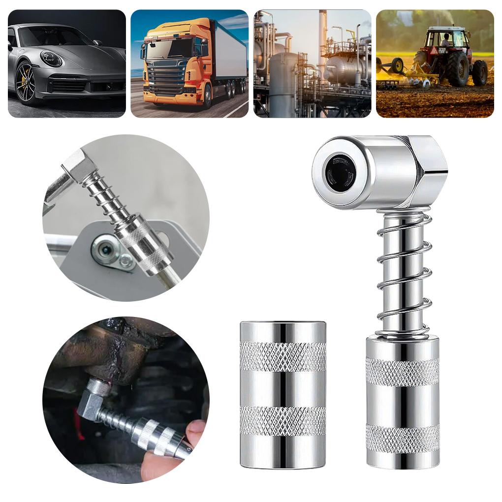 1PC 90 degree connector adapter nozzle adapter accessory 3 claw connector fitting tool with sleeve