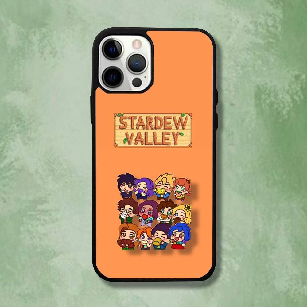 Cartoon S-Stardew V-Valley Phone Case For iPhone 17,16,15,14,13,12,11,Pro,Max,Plus,Mini,SE4,E Magnetic Magsafe Wireless Charging