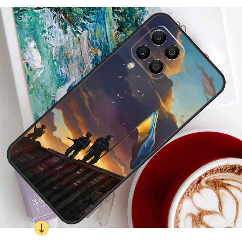 Ukraine Flag Case For Samsung Galaxy M20 M31 M16 M36 M56 M33 M53 M13 M12 M32 M52 M15 M55 M14 M35 M34 M54