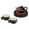 Wanquiantang Chinese Ceramic-Lined Teapot & Teacup Gift Set