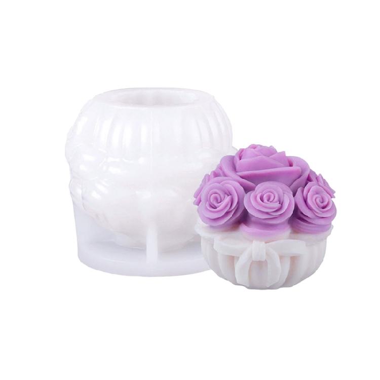 Flowers Candle Molds Casting Molds Silicone Mould Ornament Molds Plasters Molds Epoxy Resin Molds