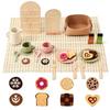 Mamimami Home Rollenspiel Tee Spielzeug Café Teeparty Set für Dessert Geburtstagsgeschenk für Kompakt mit Aufbewahrungsset, Kinder, Spielen, Spielzeug, 28-teiliges Set, Mädchen,