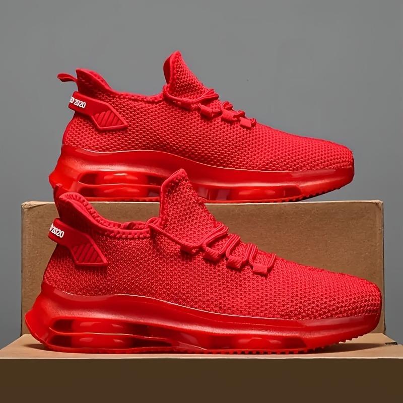 Herren Sport Laufschuhe Schwarz Joggingschuhe Casual Sportschuhe Braun Outdoor Atmungsaktives Mesh Leicht Stoßdämpfend Tennis